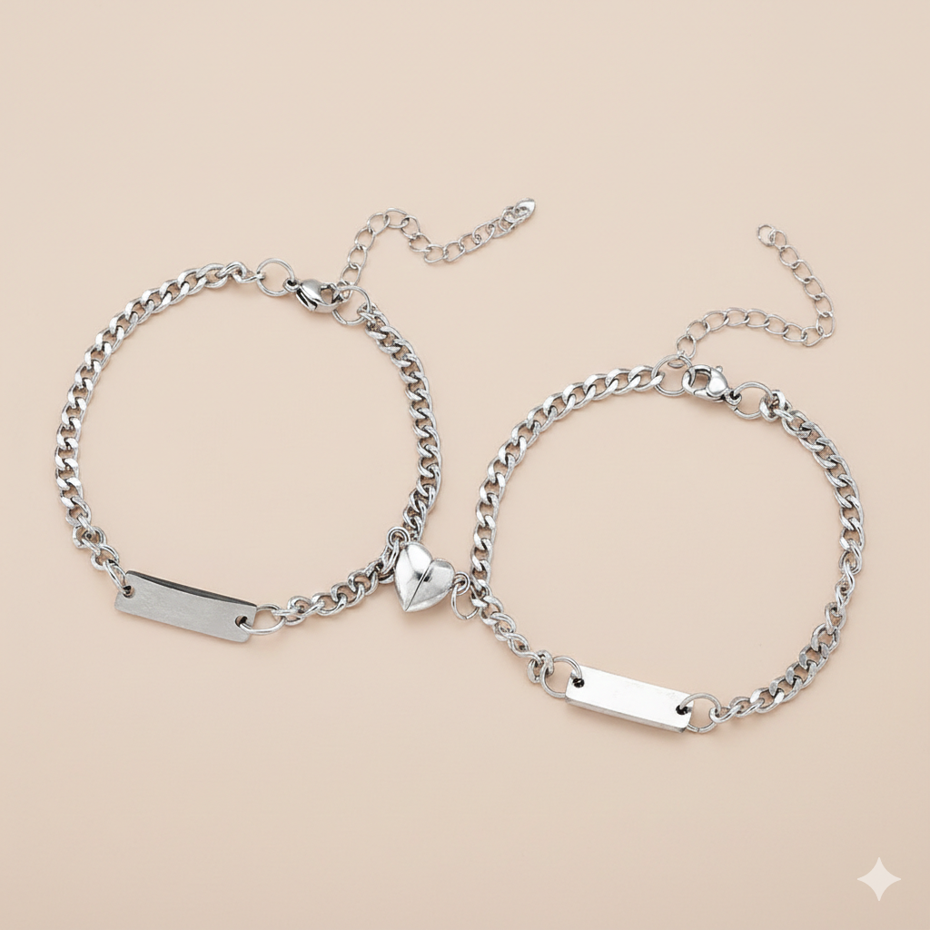Dúo Pulseras de Pareja
