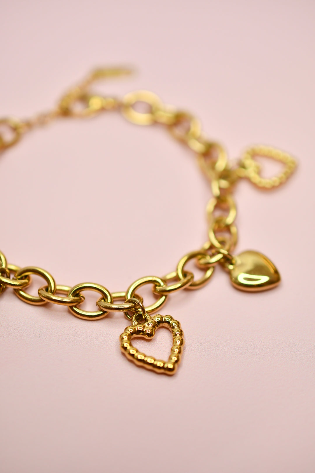 Pulsera Multidijes Corazones