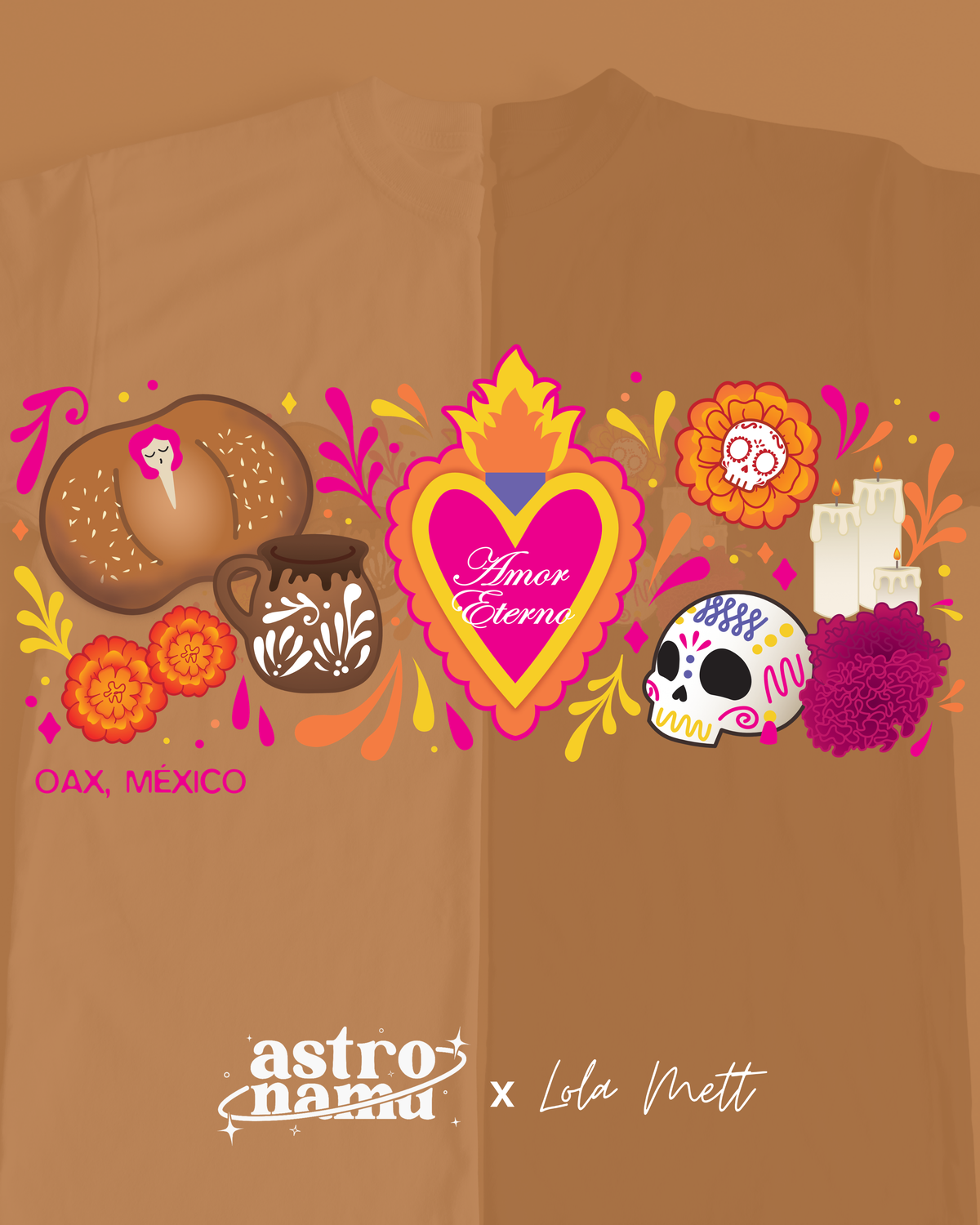 Playera Día De Muertos En Oaxaca