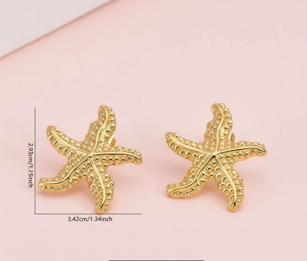Aretes Estrella de Mar
