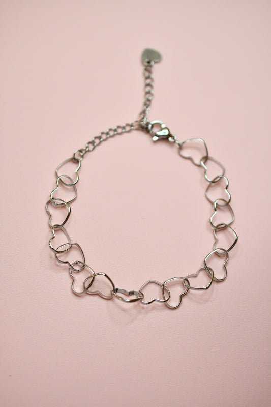 Pulsera Corazones