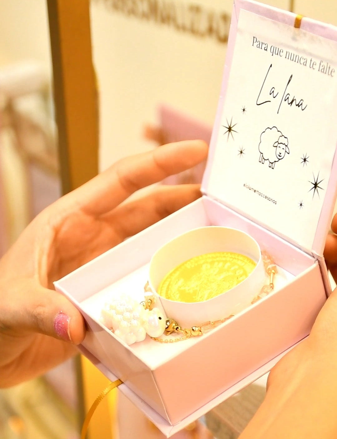 Pulsera Amuleto Borreguito