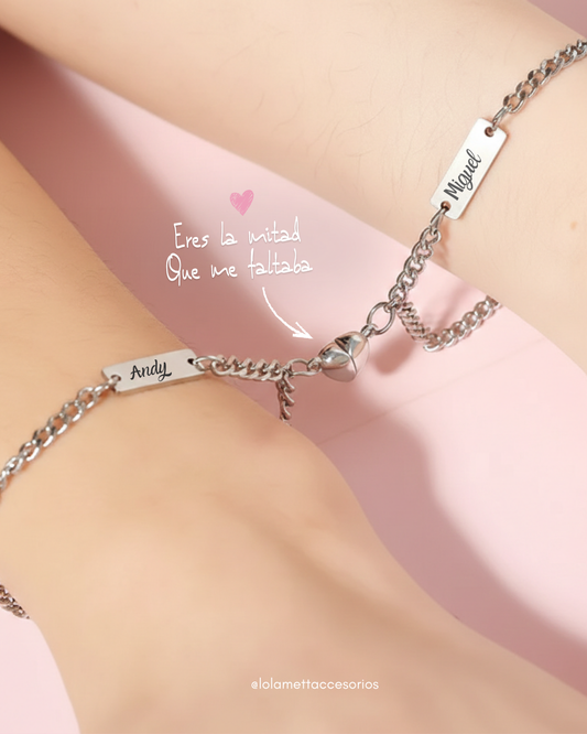 Dúo Pulseras de Pareja