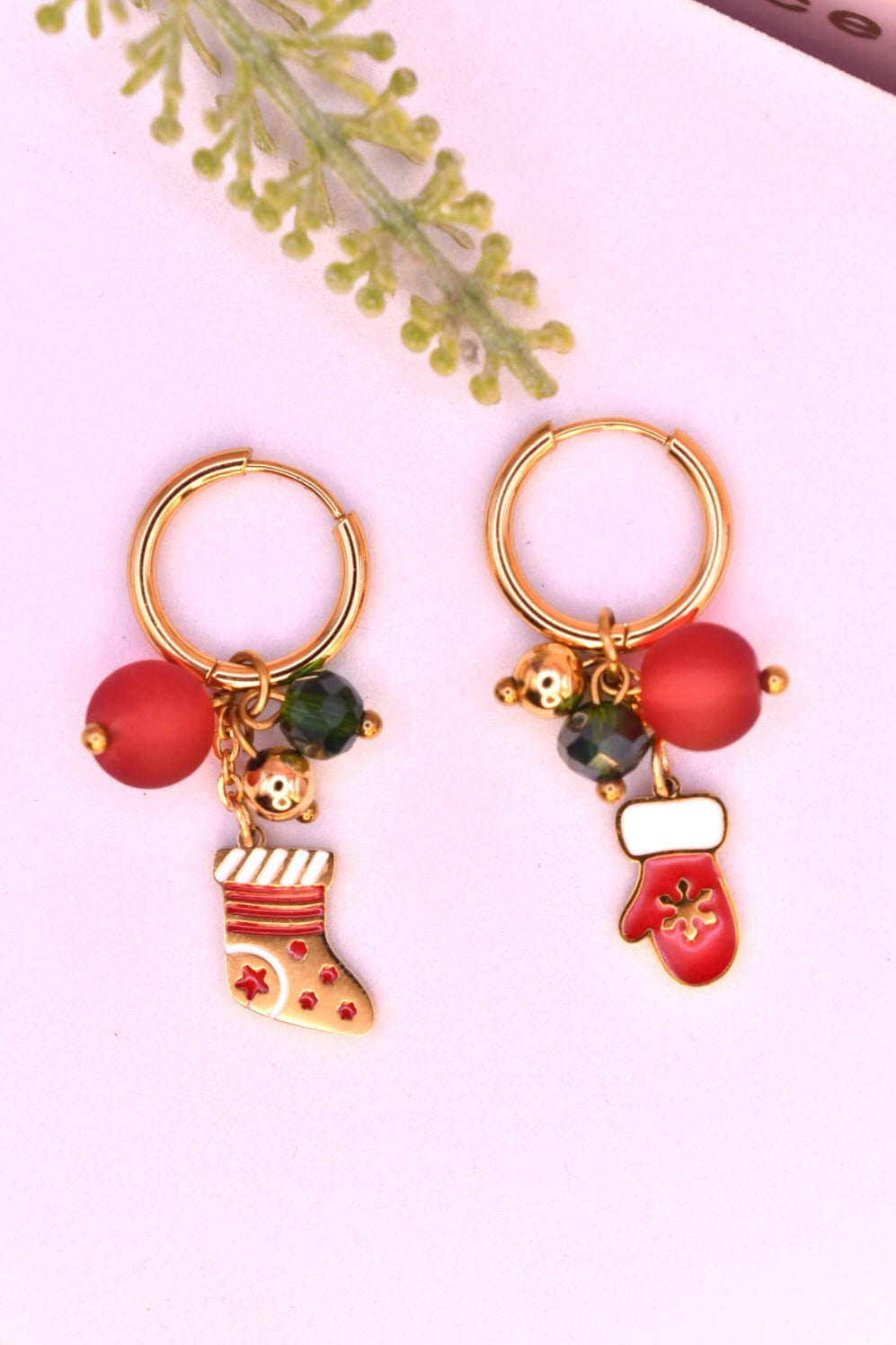 Detachable Christmas Earrings