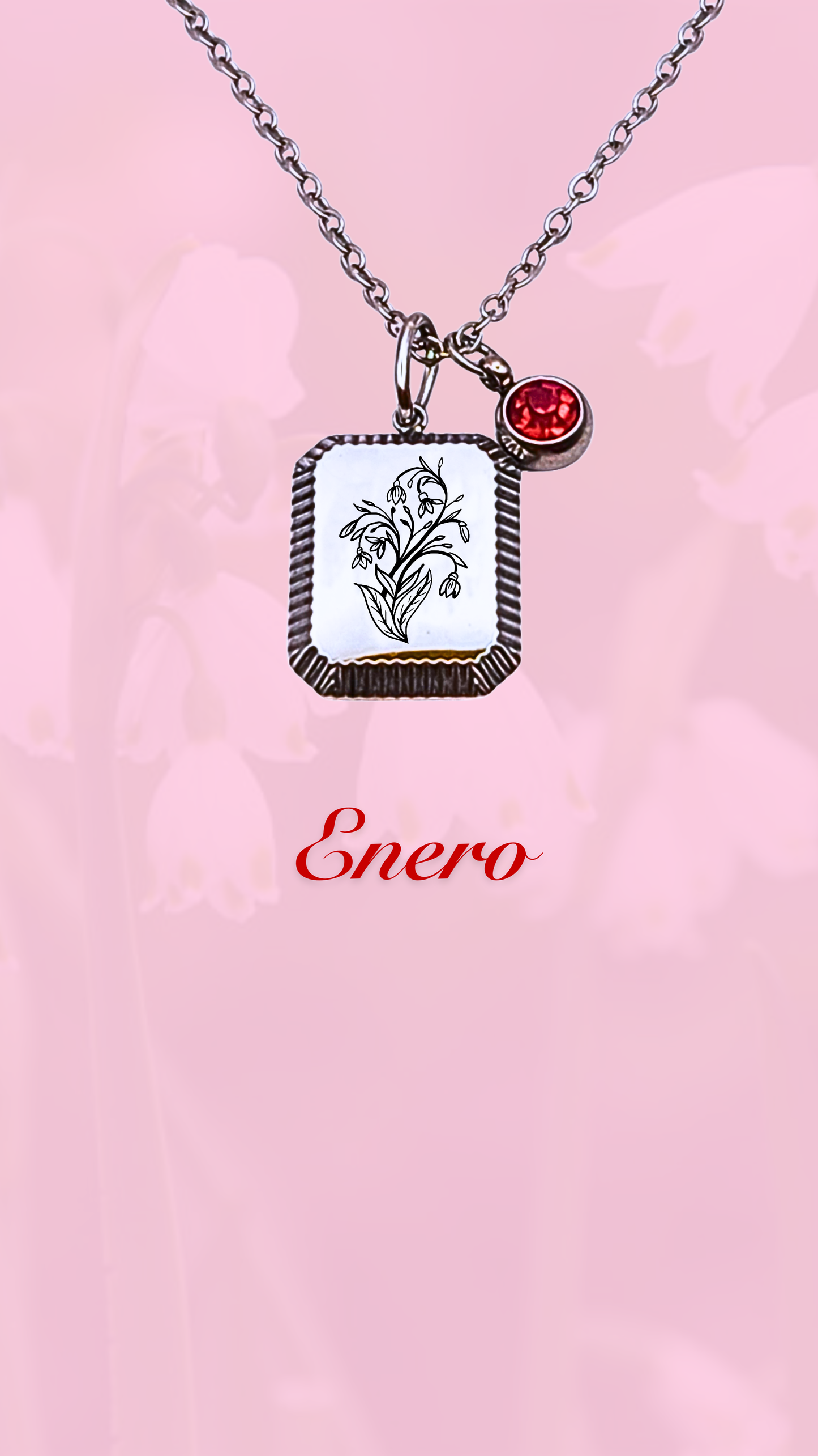 Dije Flor Nacimiento