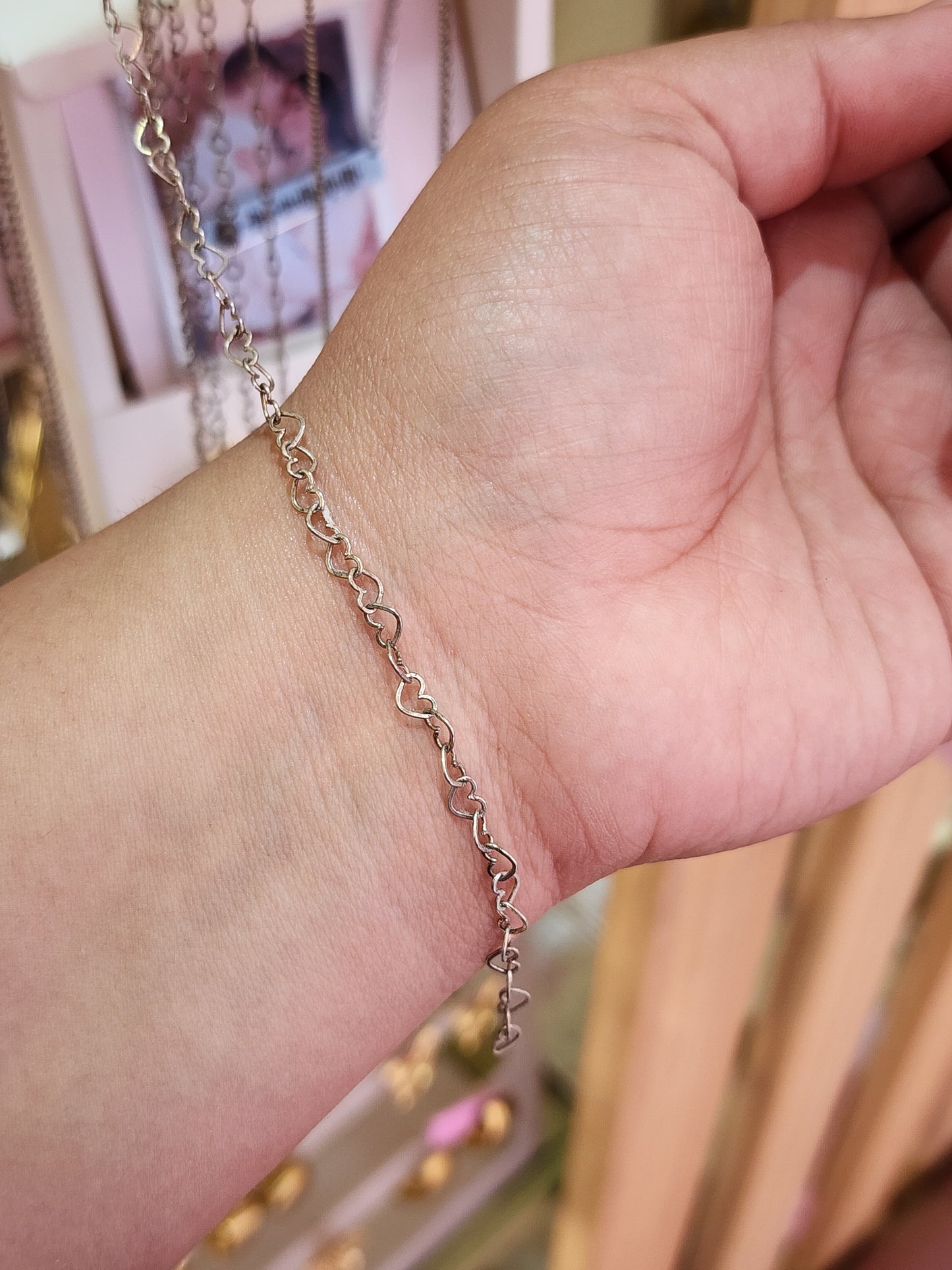 Brazalete Corazones P.925