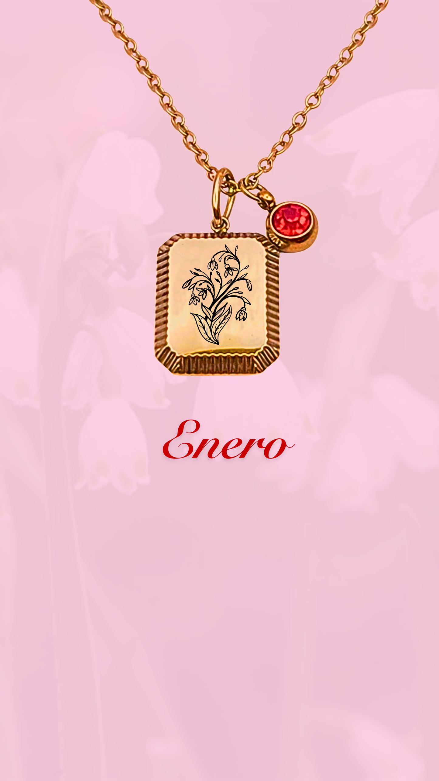 Dije Flor Nacimiento