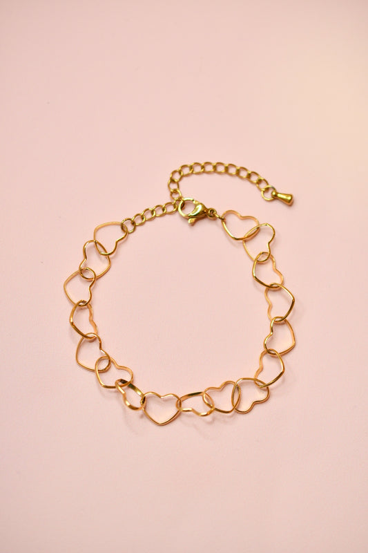 Pulsera Corazones Gds