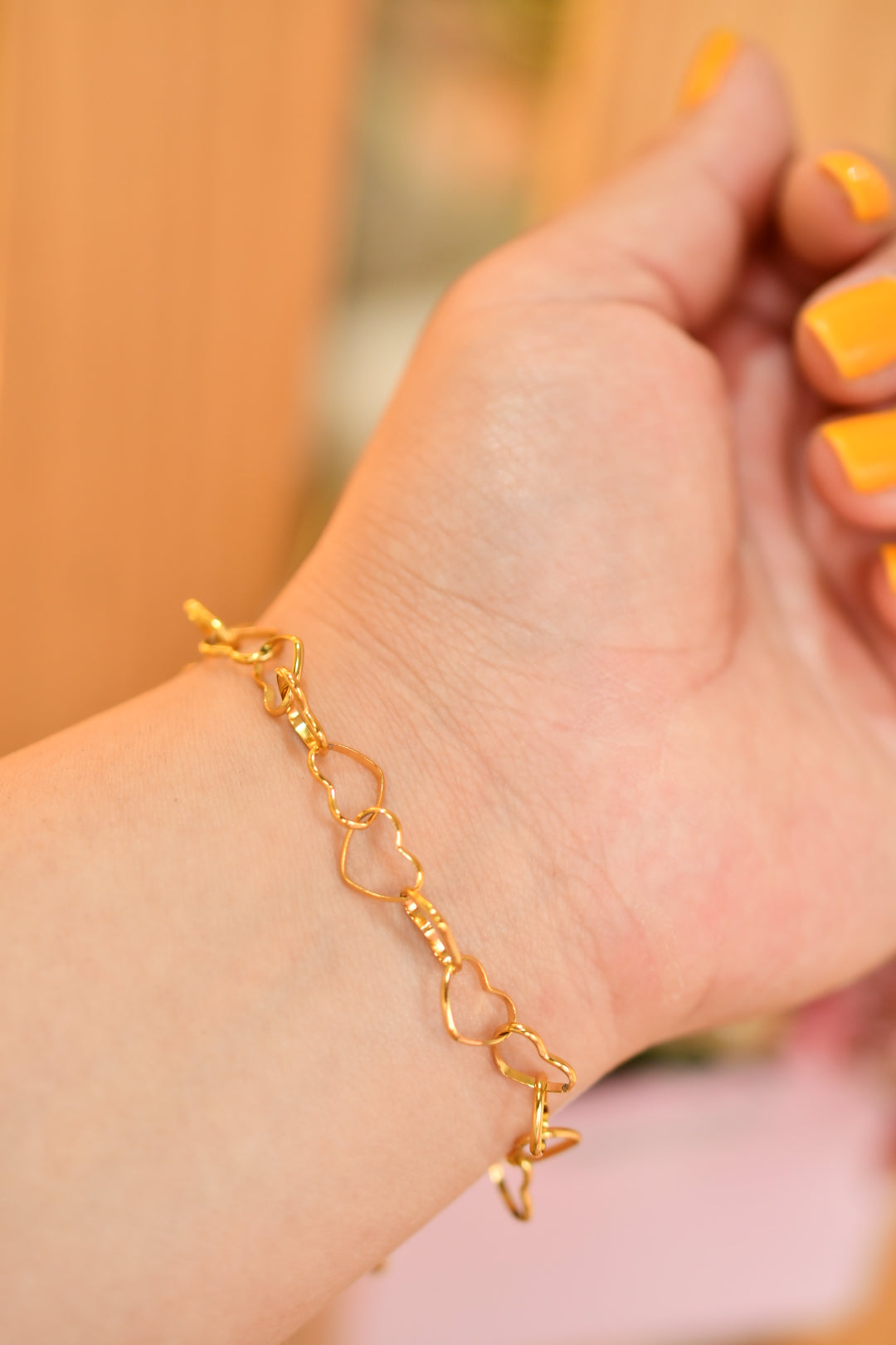 Pulsera Corazones Gds