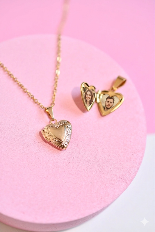 Mini Relicario Con Fotos