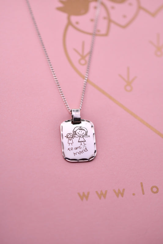 Dije Personalizado Plata .925