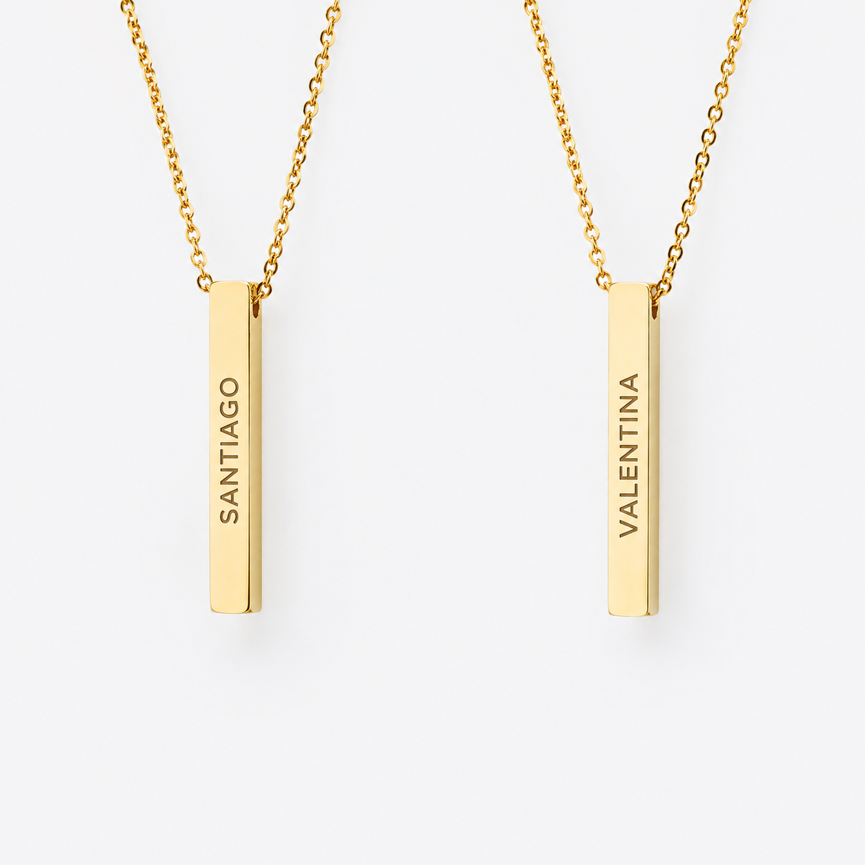 Dije Barra Personalizado con Texto